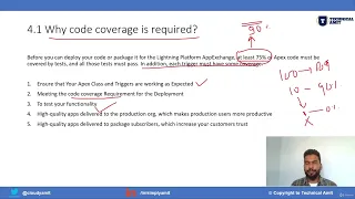 04 002 Why Code coverage is required to Deploy Change Set