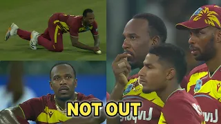 Everyone Shocked as Ishan Kishan Was Given NOT OUT After Taking a Clear Catch during Ind vs WI Match