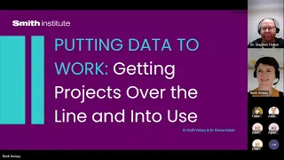 Value in Energy Data Dr Ruth Voisey Kieran Kalair - Putting Data to Work