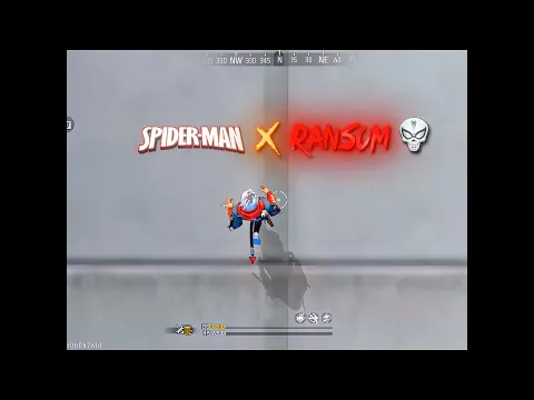 SPIDER MAN X RANSOM 🕷️💀 #durantoofficial #freefire