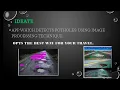 pothole detection presentation - using image processing