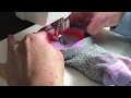 Sock darning