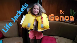 Genoa Sail, Urine, and Life Jackets Ep55