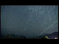Watching the light trails to follow the stars 