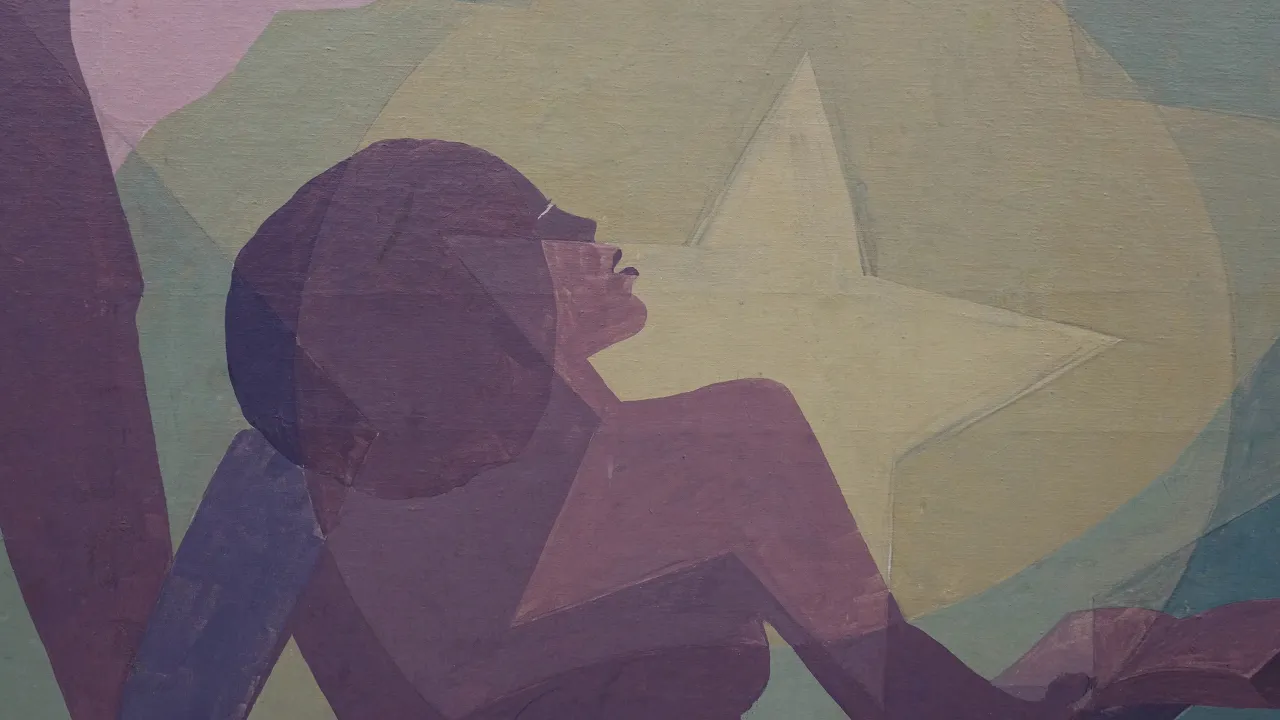 Aaron Douglas Aspiration Art Analysis - Harlem Renaissance & Texas Centennial
