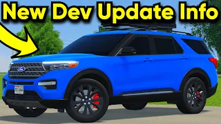 NEW LICENSED CAR UPDATE INFORMATION FROM A DEV IN GREENVILLE
