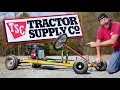 Can We Build a Go Kart ONLY Using Parts from Tractor Supply