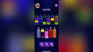 Magic Sort Level 743 Screenshot