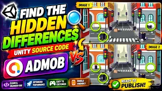 Find The Hidden Differences - Unity Hidden Object Game Unity 2D Puzzle Game 2D Game Unity