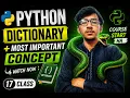 Python Dictionary in Urdu Most Important Dictionary Concept Explained Python Course Class 17