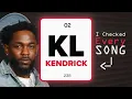 Kendrick Lamar Barely Rhymes