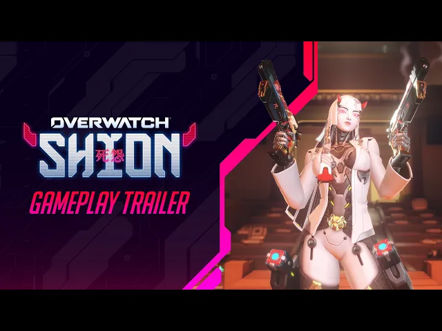 Shion | New Hero Gameplay Trailer | Overwatch