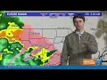 10 PM Rain showers and wintry weather in forecast