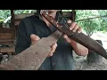 Download Lagu membuat pisau RAMBO dari baja Spring bekas dan berkarat..menjadi pisau BESAR yang keren