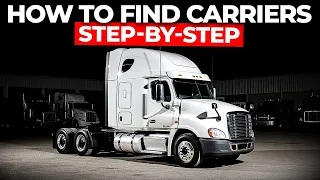 How To Find Your First Carrier Step-By-Step