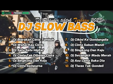 Download MP3 Dj Biarkan Cinta Tumbuh Sebisanya || Karna Su Sayang Slow FULL ALBUM Sound Viral TikTok TERBARU