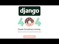 How to use custom 404 error template in Django