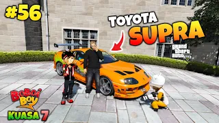 BOBOIBOY HALILINTAR DAN SOLAR MENCARI MOBIL TOYOTA SUPRA FAST AND FORIUS - GTA 5 MOD BOBOIBOY