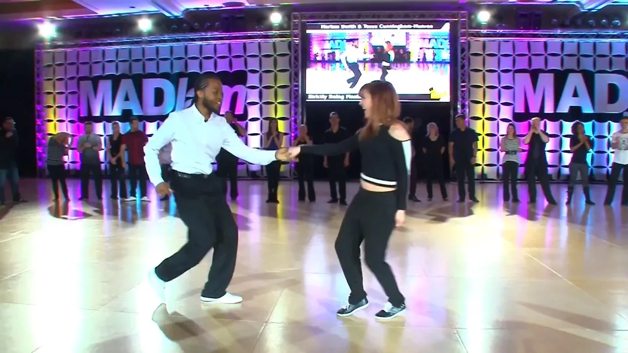 MADjam 2016 Champions Strictly Swing Final   Markus Smith & Tessa Cunningham Monroe