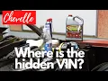 Where is the hidden vin