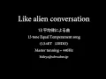 Download Lagu Like alien conversation 13平均律による音楽　13 tone Equal Temperament song 13-tET 13EDO