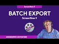 Screenflow 9 How To Batch Export Process