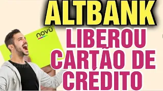 ALTBANK LIBEROU CARTÃO DE CRÉDITO PARA MIM | ENVIOU EMAIL E FUI APROVADO #altbank  #novucard