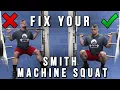 9 Smith Machine Squat Mistakes and How to Fix Them