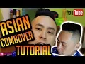 Asian Combover Haircut - High Skin Fade Tutorial