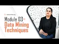 Module 3 Data Mining Techniques