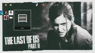 The Last Of Us Part 2 Ellie Grunge Theme PS4 Dynamic Theme 