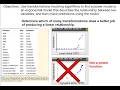 Transforming Non-Linear Data Using Logarithms