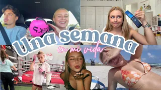UNA SEMANA CONMIGO 💕 Fiesta de fraternidad, primera clase de boxeo y más ✨ VLOG