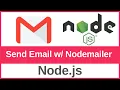 How to Send Email Using Nodemailer in Node js Node js Email Tutorial