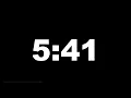 5 minutes 41 seconds 341 secs clock timer countdown Alarm Focus