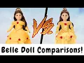 American Girl Doll Disney Belle Comparison Play VS Collector Series