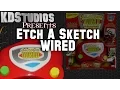 Etch A Sketch Wired TV Fun Review Plug n Play