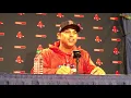 ALEX CORA says CRAIG KIMBREL was TIPPING pitches
