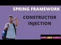 Spring Framework tutorial Dependency Injection in hindi Constructor Injection in hindi LEC 6