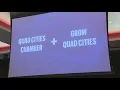 Quad Cities Chamber of Commerce hears from new president and CEO