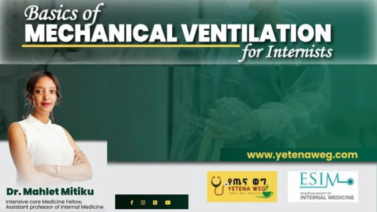 BASICS OF MECHANICAL VENTILATION FOR INTERNISTS