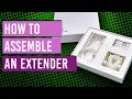 How to assemble a penis extender