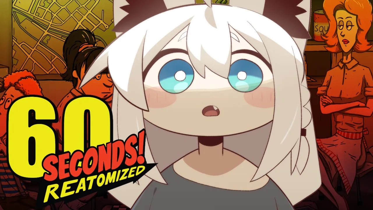 【60 Seconds! Reatomized】核シェルターでサバイバル！！家族を守れ！！！【白上フブキ/ホロライブ】