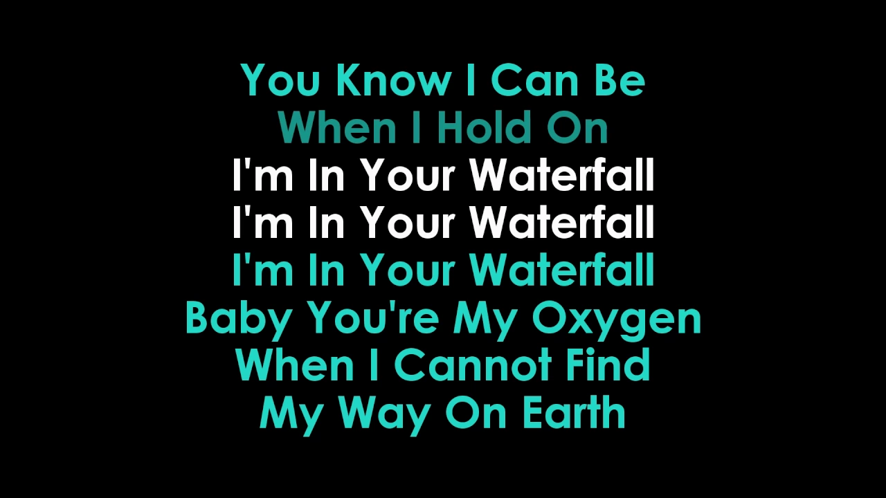 Waterfall Karaoke Stargate ft  Pink, Sia