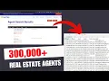 How I Scraped 300k Realtor Contact Details Without Coding in just 3 hours