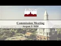 Commission Meeting