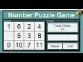 How to Create Number Puzzle Games in Python