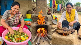 Indian Family Making Ubadiyu in Organic Farm | ASMR Food Documentary | The Foodie Nation