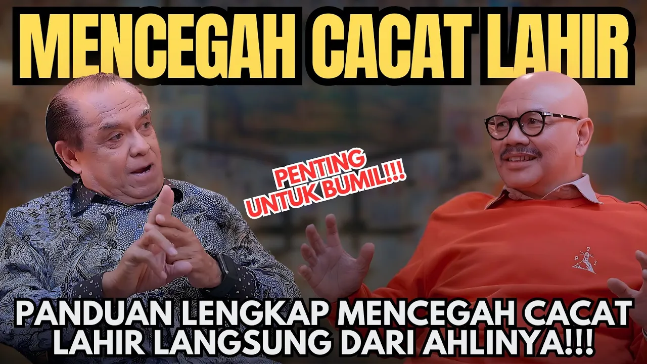 CEGAH Cacat Lahir, TERNYATA Mulai Dari Sebelum Menikah!?
