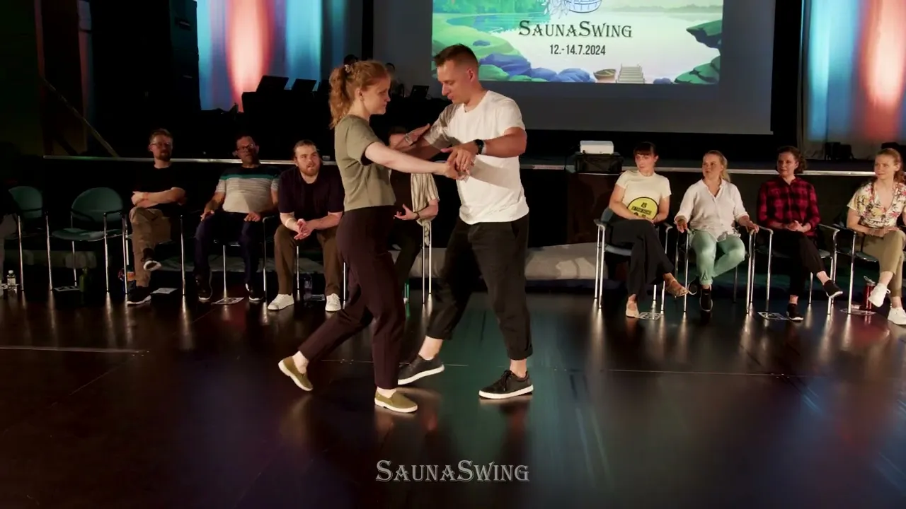 Ville Immonen & Outi Salonen - 2nd place Advanced/All-Stars Jack&Jill Finals - SaunaSwing 2024